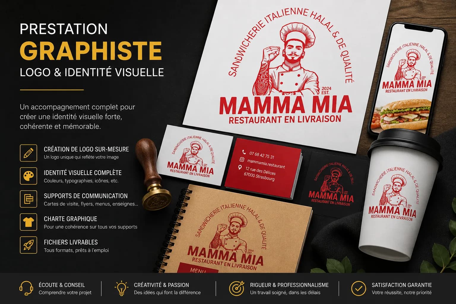 Graphiste à Strasbourg pour entreprises locales